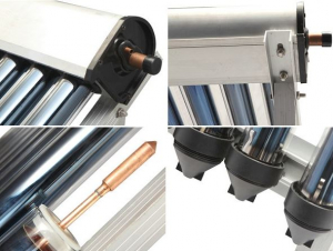 Panou solar presurizat cu 15 tuburi vidate,cu boiler inox 140 l, JDL-HP15-58/1.8 [1]