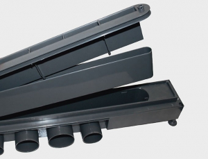 Rigola dus, debit ultra-rapid 84 litri/min, 80 cm lungime, Wirquin Venisio [3]