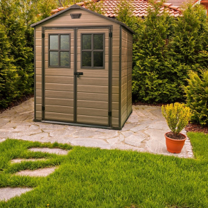 Casuta de gradina cu usa dubla, Keter Scala 6x5 [2]