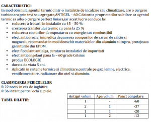 Antigel concentrat, aditivat termodinamic, 10 kg., Ferroli -60 C [1]