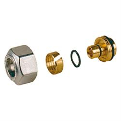 Radiatoare clasice si decorative - Conector pentru teava PEX 16x2 pentru robineti GIACOMINI