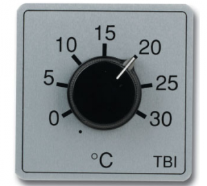 Automatizari si elemente de automatizare - Potenţiometru Pt1000 pentru montare în panou, 0...30grdC, Regin