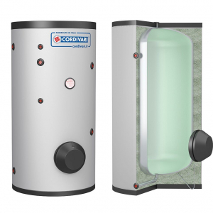 Echipamente de incalzire si producere ACM - Rezervor stocare A.C.M, 2500 litri, 6 bari, izoltie moale-detasabila, Cordivari WC