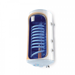 Boilere termoelectrice - Boiler termoelectric vertical 80 litri o serpentina in partea dreapta Tesy BiLight GCV