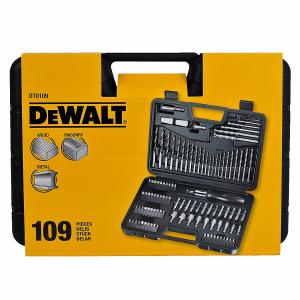 Masini de gaurit si insurubat - Set 109 accesorii gaurire si insurubare Dewalt - DT0109