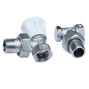 Radiatoare clasice si decorative - GIACOMINI - Set robineti tur - retur 1/2