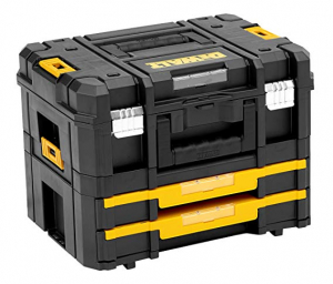 Scule si dispozitive de lucru - TSTAK Set Combo II+ IV cu organizator DeWalt - DWST1-70702