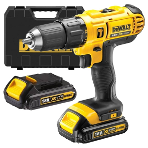 Scule si dispozitive de lucru - Masina de gaurit si insurubat cu percutie DeWalt cu 2 acumulatori 18V 1.3Ah - DCD776C2