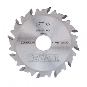 Scule si dispozitive de lucru - Disc pentru imbinari biscuiti 102X22mm 12 dinti DeWalt-DT1306-QZ