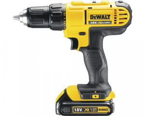 Scule si dispozitive de lucru - Masina de gaurit si insurubat DeWalt cu 2 acumulatori Li-ion 18V 1.3Ah - DCD771C2