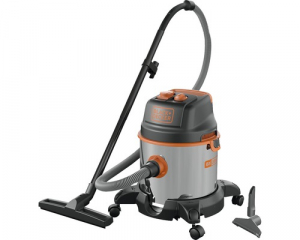Aspiratoare de casa si gradina - Aspirator umed/uscat Black+Decker 20L 1400W cuva inox - BXVC20 XTE