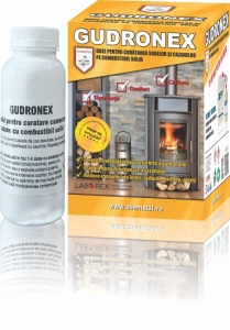 Solutii chimice - Agent pentru curatare cazane cu combustibil solid 4 x 250 g Gudronex (4 doze), Chemstal