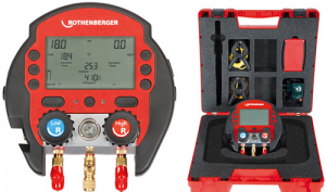 Manifold digital Rothenberger ROCOOL 600 pentru control circuite de refrigerare [1]