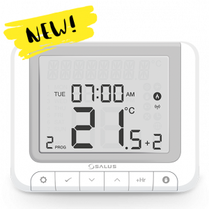 Termostat programabil cu radio comanda, ecran extins si funcții avansate, Salus RT520RF [1]