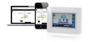 Controler programabil, wireless cu ecran tactil, pentru control zone individuale, PURMO model Touch E3 RF web [1]