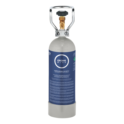 Accesorii Grohe Blue, butelie co2 Grohe Blue, 2 kg, co2 alimentar Grohe profesional, 350 l apa carbogazoasa [2]