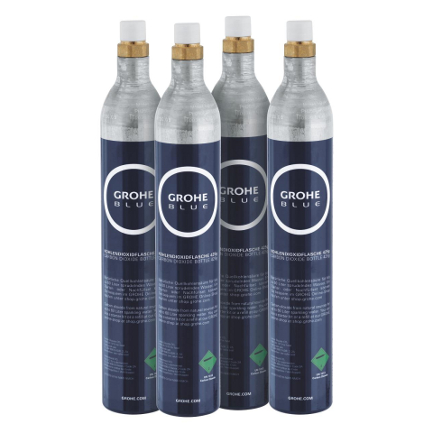 Accesorii bucatarie - Accesorii Grohe Blue, kit butelii co2 Grohe Blue, 4 piese, 4 x 425 g