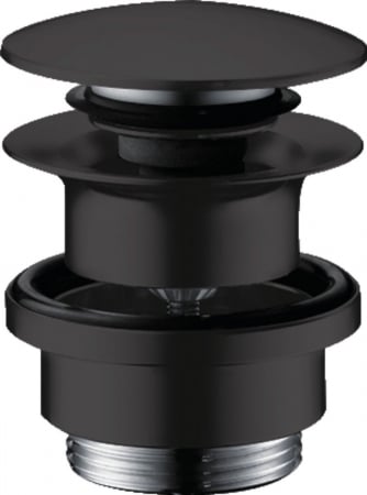 Obiecte sanitare - Ventil lavoar Hansgrohe Push-Open DN32 negru mat