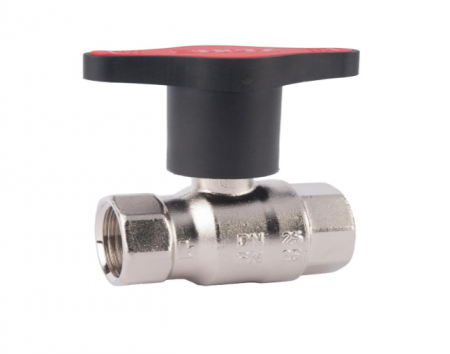 Echipamente de ventilatie si climatizare - Robinet sfera de izolare anticondens Herz, maneta rosie, DN40 (11/2), PN25