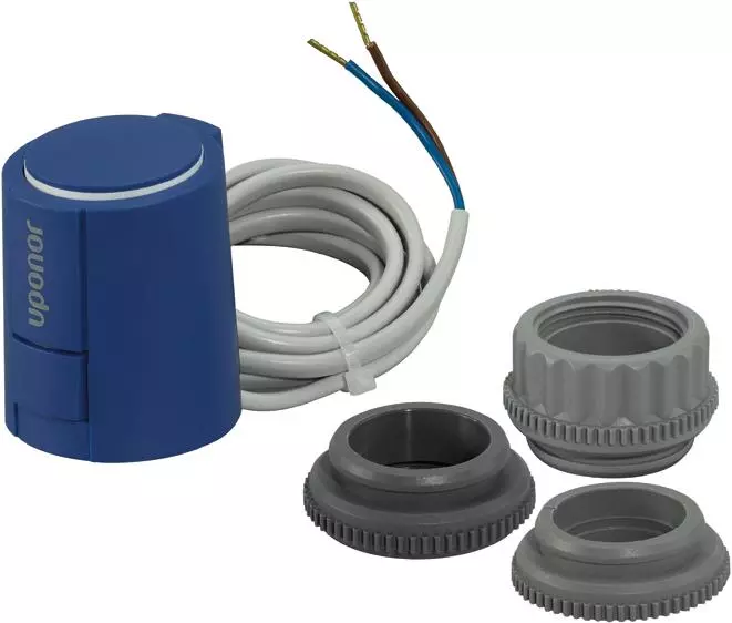 Automatizari si termostate incalzire in pardoseala - Actuator retrofit A-XXX, 24V, NC, 1W - pt. distribuitare în afara gamei Uponor, Uponor Smatrix
