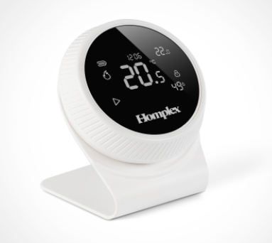 Termostate de ambient - Termostat inteligent programabil fara fir, control prin internet, alb, Homplex NX1