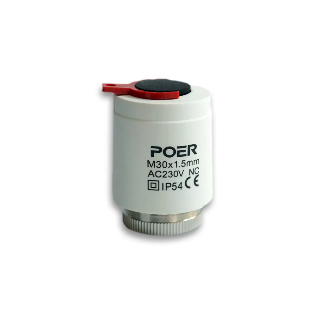Automatizari si termostate incalzire in pardoseala - Actuator termic POER Smart 230V NC M30x1.5