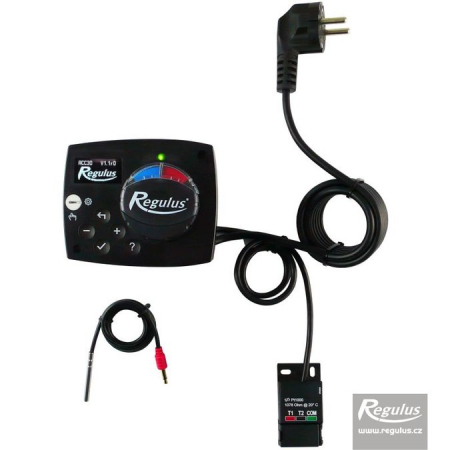 Vane si motoare - Actuator 230V pentru vane de mixare, control pentru temperatura fixa, include senzor Pt1000, Regulus