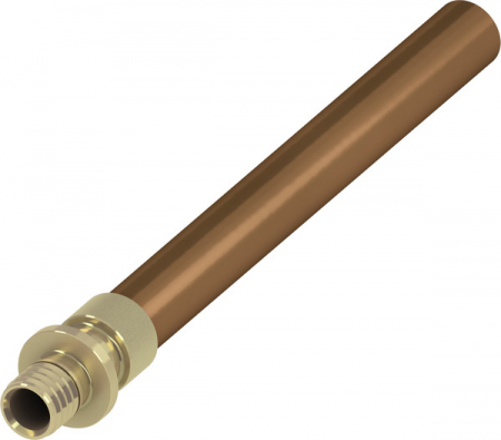 Componente de sistem - Racord prelungit TECEflex/teava cupru Ø16 x Ø15