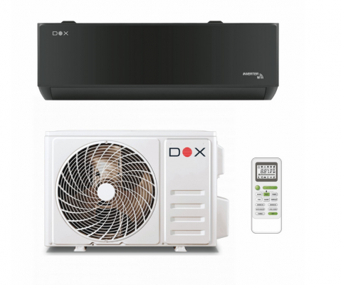 Echipamente de ventilatie si climatizare - Aer conditionat cu WiFi Radox DOX Easy negru 24000 BTU (kit instalare inclus)