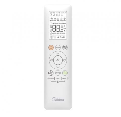 Aparat de aer conditionat Midea cu WiFi si telecomanda, model Breezeless E 24000 BTU [4]