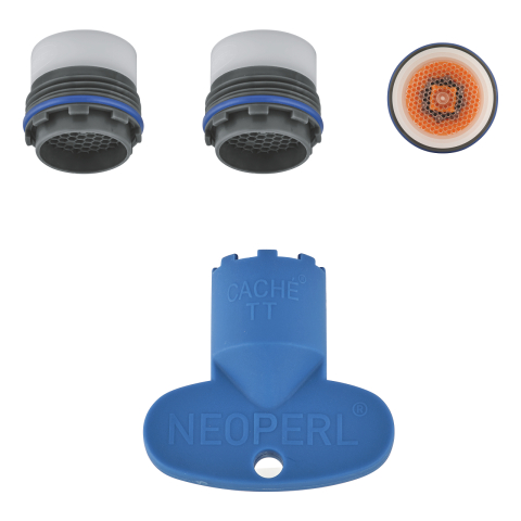 Obiecte sanitare - Aerator Grohe pentru economisirea apei, cheie inclusa, 5l/min