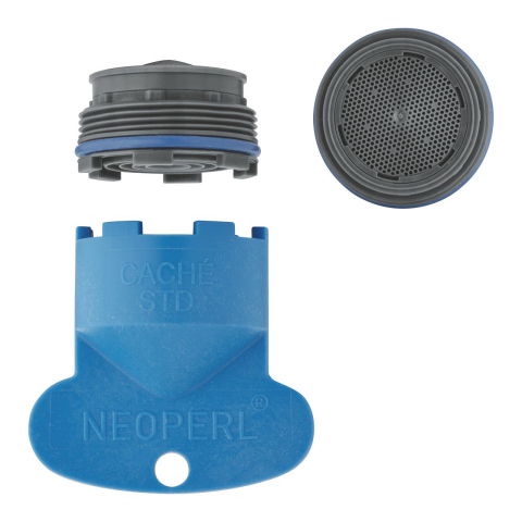 Obiecte sanitare - Aerator Grohe pentru baterii bucatarie si baie Essence, cheie inclusa, 27l/min, filet tata