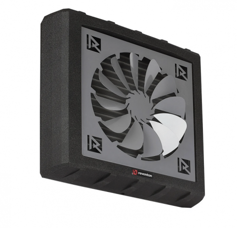 Aeroterma cu agent termic Reventon cu difuzor 360°, 3 trepte, model HC80-3S 6,45-86,3kW 230 V [2]