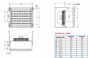 Aeroterma electrica industriala Stavoklima Nevada 2E 20 kW 3650 m³/h [2]