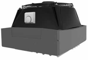 Destratificator de aer, 5200 m³/h, cu modul DRV, senzor de temperatura, Flowair Leo DL BMS [1]