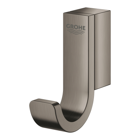 Agatatoare Grohe Selection montare pe perete, fixare ascunsa, 1 cui, antraci, antracit lucios [1]