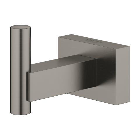 Agatatoare prosop Grohe Essentials Cube, fixare ascunsa, antracit mat [1]