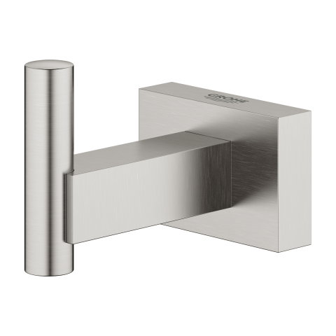 Agatatoare prosop Grohe Essentials Cube, fixare ascunsa, crom mat [1]
