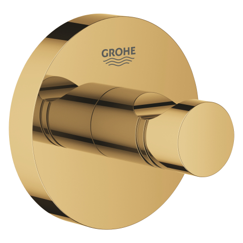 Accesorii baie - Agatatoare prosop Grohe Essentials fixare ascunsa, auriu lucios