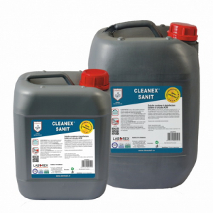 Solutii chimice - Solutie dezinfectanta pe baza de clor pentru igienizarea circuite ACM 5 kg Cleanex Sanit, Chemstal