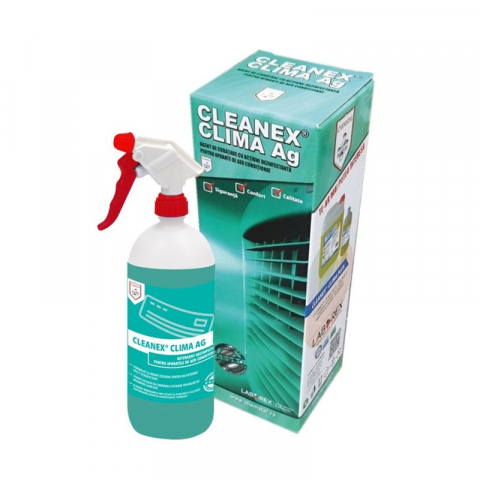Solutii chimice - Agent de curatare cu actiune igienizanta pentru aer conditionat, pulverizator 1 kg Cleanex Clima Ag, Chemstal