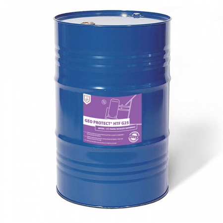 Solutii chimice - Antigel -15grC pentru instalatii geotermale, pe baza de monoetilenglicol (MEG) 220 kg Geo Protect HTF G25, Chemstal