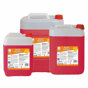 Echipamente de incalzire si producere ACM din surse regenerabile - Antigel superconcentrat pentru instalatii solare, pe baza de propilenglicol (MPG) cu puritate ridicata 10 kg Solar Protect, Chemstal
