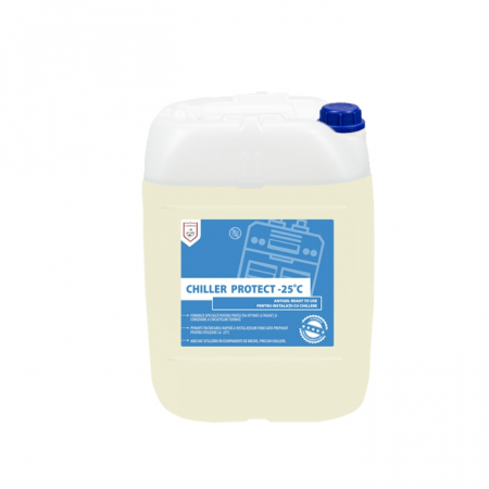 Solutii chimice - Antigel -25grC pentru instalatii cu chillere 10 kg Chiller Protect, Chemstal