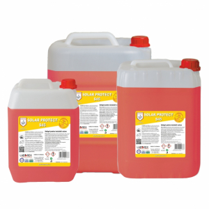 Echipamente de incalzire si producere ACM din surse regenerabile - Antigel -28°C pentru instalatii solare, pe baza de propilenglicol cu puritate ridicata 10 kg Solar Protect S45, Chemstal     