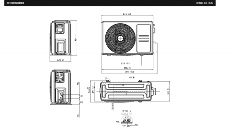 Aparat de aer conditionat  cu telecomanda inclusa Samsung AR35 18000 BTU [2]