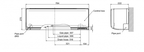 Aparat de aer conditionat cu WiFi, Fuijitsu seria ECO 12000 BTU [1]