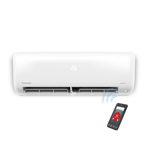 Aparat de aer conditionat split de perete Inventor Legend 9000 BTU cu WiFi si tehnologie ultraviolet [1]