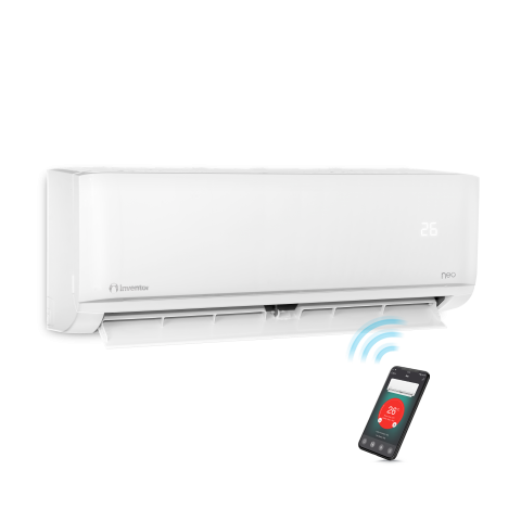 Aparat de aer conditionat split de perete Inventor Neo 9000 BTU cu WiFi si functie follow me [5]