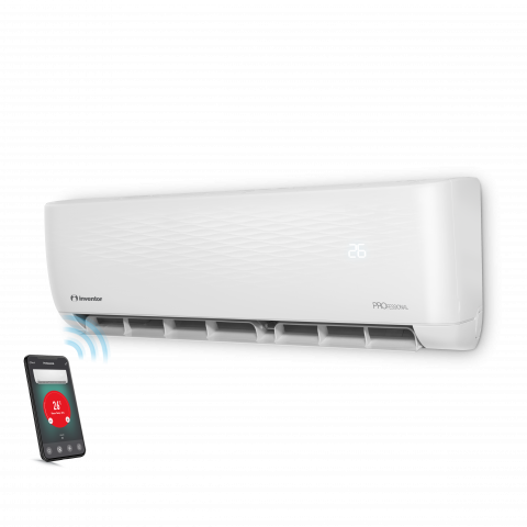 Aparat de aer conditionat split de perete Inventor Professional 9000 BTU cu WiFi si tehnologie ultraviolet [4]